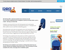 Tablet Screenshot of petparking.com.au